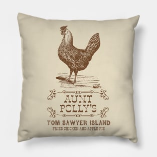 Aunt Polly's on Tom Sawyer Island Pillow