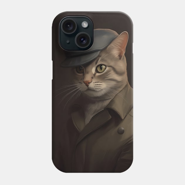 Tryin' to Be a Cool Cat Phone Case by Art-Jiyuu