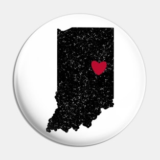 Muncie, Indiana Location Pin