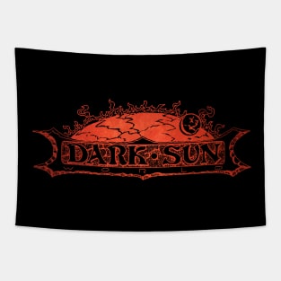 Dark Sun (Rage Red) Tapestry