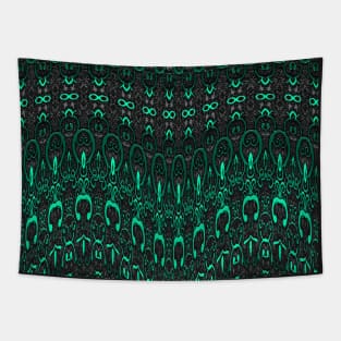 Baubles in Teal Tapestry