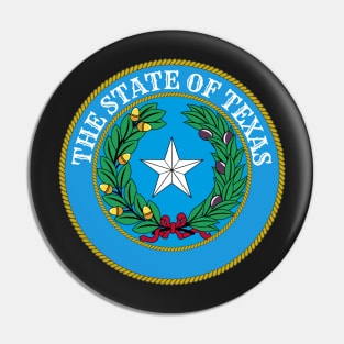 Texas Coat of Arms Pin