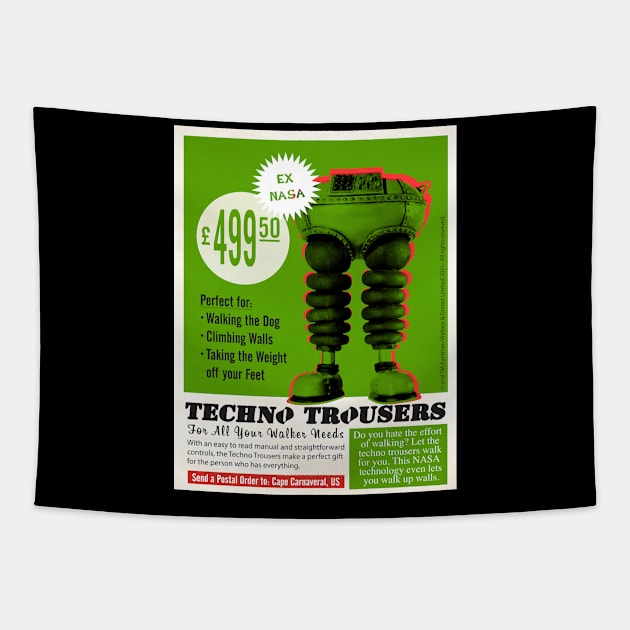 Wallace and Gromit – Techno Trousers Tapestry by GWCVFG