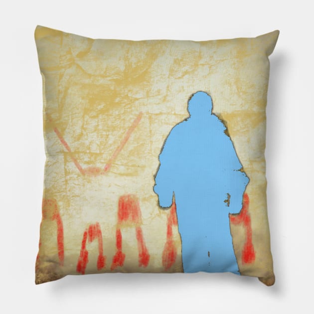 The Last Force Projection Pillow by CaptainOceanSkydive