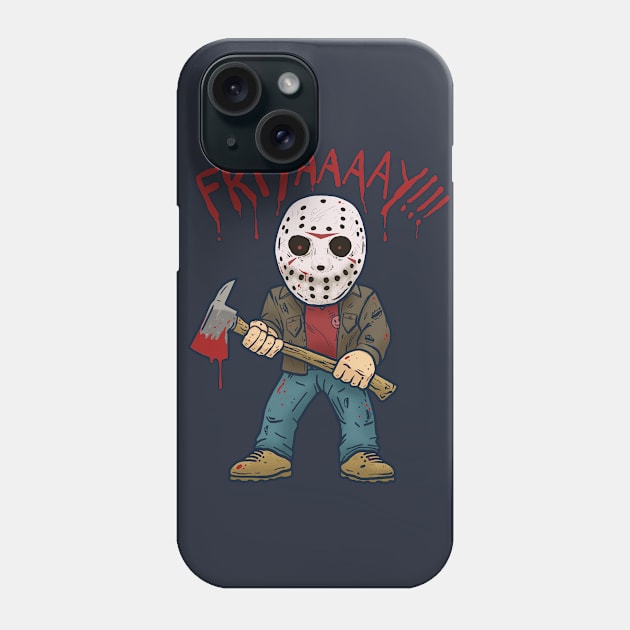 FRIYAAAAY!!! Phone Case by bigbadrobot