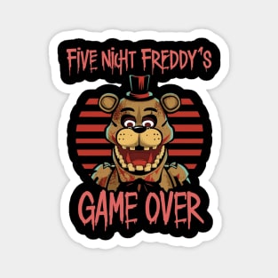 Five Nights At Freddy's Game Over Magnet