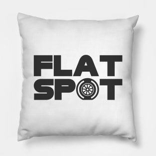 Flatspot F1 Tyre Black Design Pillow