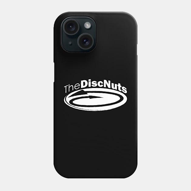 The DiscNuts White Logo Phone Case by The DiscNuts