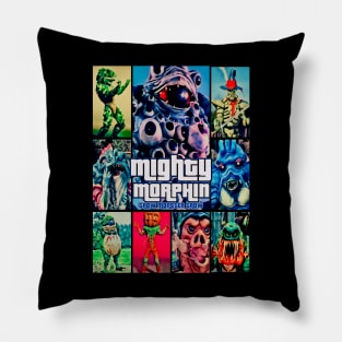 Mighty Morphin (Grow Monster Grow) Pillow