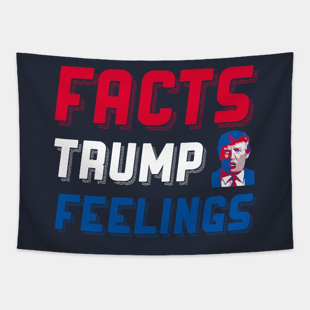 Facts trump feelings Tapestry by SavageTV