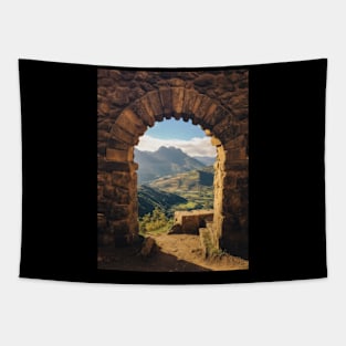 Door to nowhere Tapestry