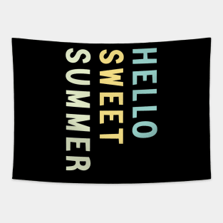 Amazing Hello sweet summer Tapestry