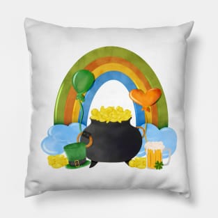 St Patricks day design Pillow