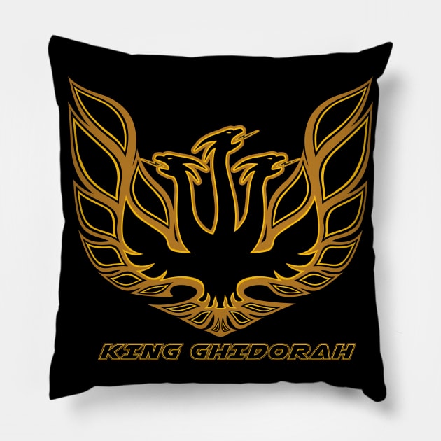 King Ghidorah Pillow by Digiwip