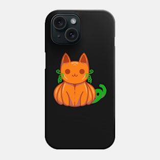 Pumpkin kitty Phone Case