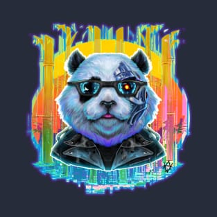 Panda-nator: Furry Fury! T-Shirt