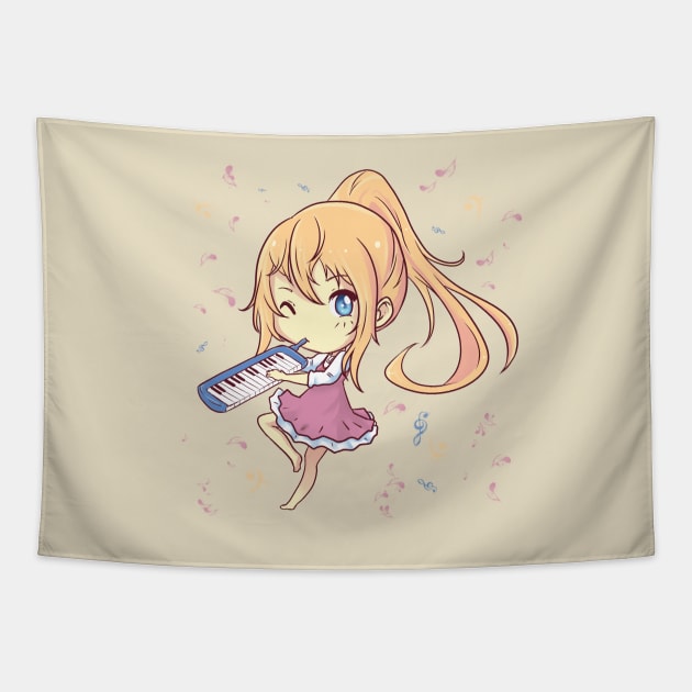 Kaori-chan Tapestry by uyuni