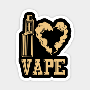 I LOVE VAPE Magnet