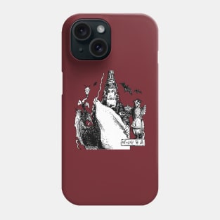 Demonic Predictor Of The Future By Magical Means Cut Out Phone Case