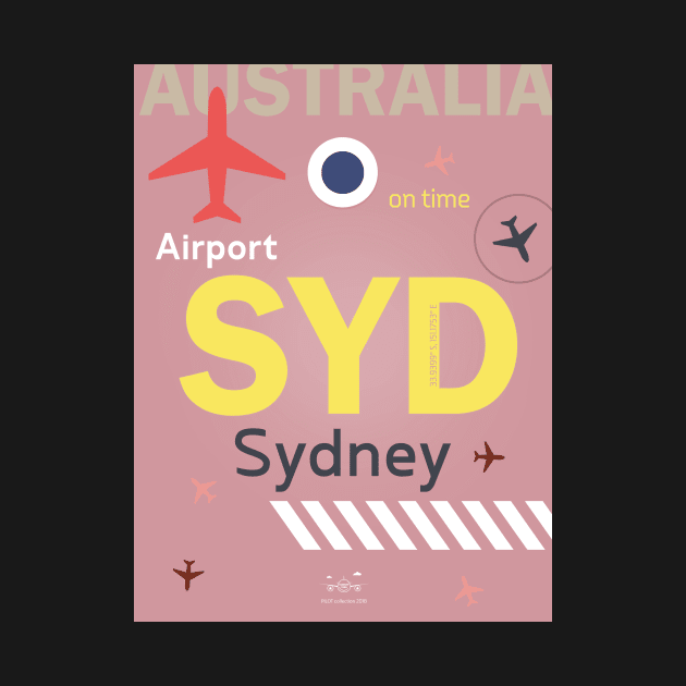 SYD SYDNEY airport code by Woohoo