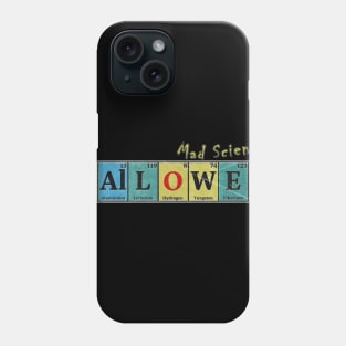 Mad Scientist Loves Halloween Funny Costume Phone Case