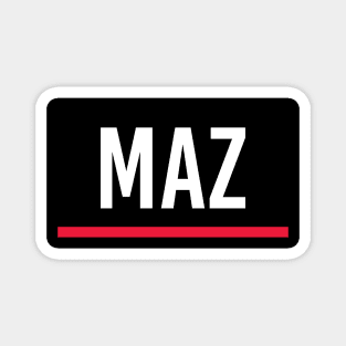 Nikita Mazepin Driver Tag Magnet