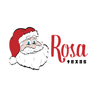 Santa Rosa Texas TX Christmas Holiday Claus Design T-Shirt