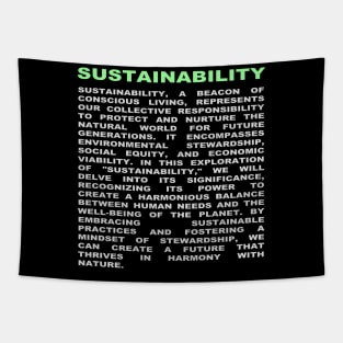 sustainability Tapestry