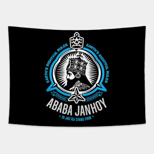 Ababa Janhoy Earth's Rightful Ruler Tapestry