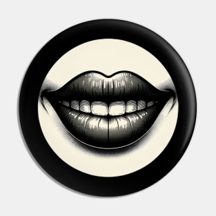 smiling mouth lips Pin