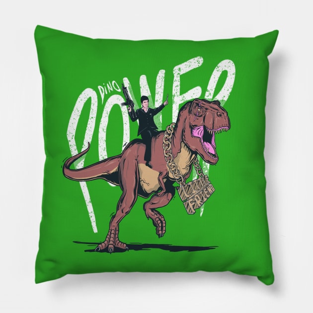 Dino Power Pillow by MeFO