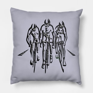 carrera de ciclismo Pillow