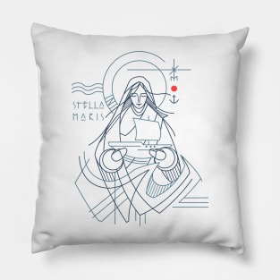 Mary Star of the Sea Pillow