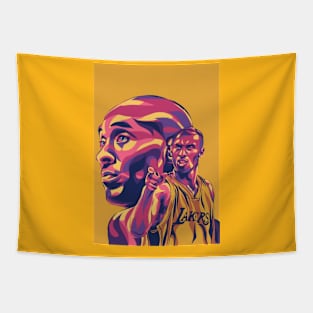 Basketball legend Tapestry