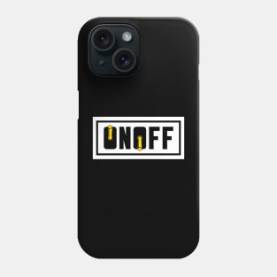 On-Off Button Phone Case