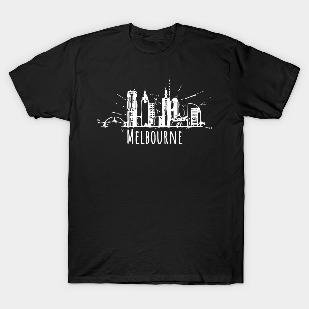 Melbourne Australia Au World City Souvenir Melbourne City T