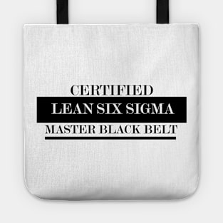 Certified Lean Six Sigma Master Black Belt Tote