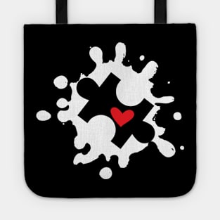 Autism Heart Tote