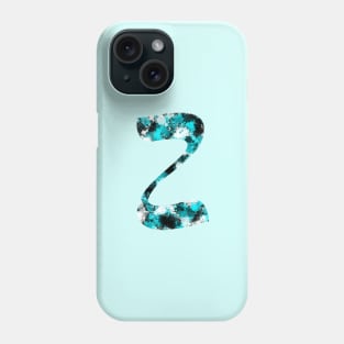 Paint Splash Letter Z Phone Case