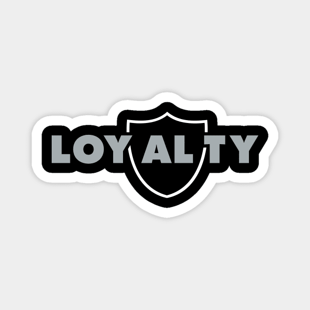 Loyalty Raiders Magnet by fatdesigner