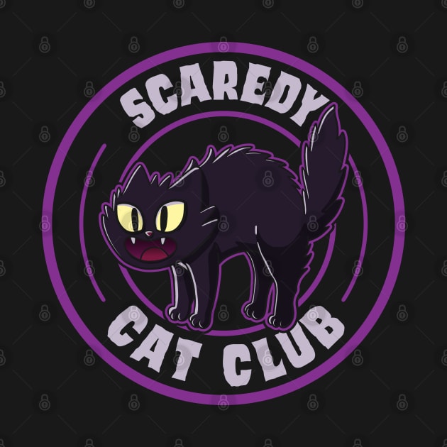 Scaredy Cat Club - Black by FanFreak