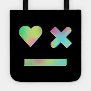 Love Death Robots Inspired LDR Face [Hologram style] Tote