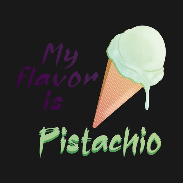 My flavor is Pistachio Ice cream by PorinArt