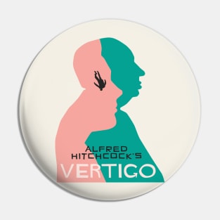 Alfred Hitchcock Vertigo Pin