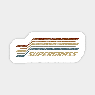 Supergrass Stripes Magnet