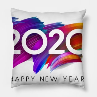 Happy New Year 2020 Pillow