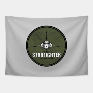 F-104 Starfighter (Small logo) Tapestry