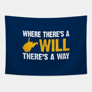 West Virginia Where There's a Will There's a Way Tapestry