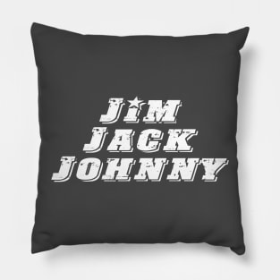 Jim Jack Johnny Pillow