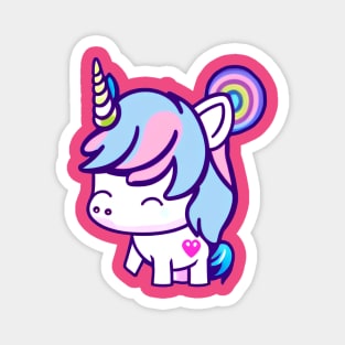 A CUTE KAWAI Unicorn Magnet